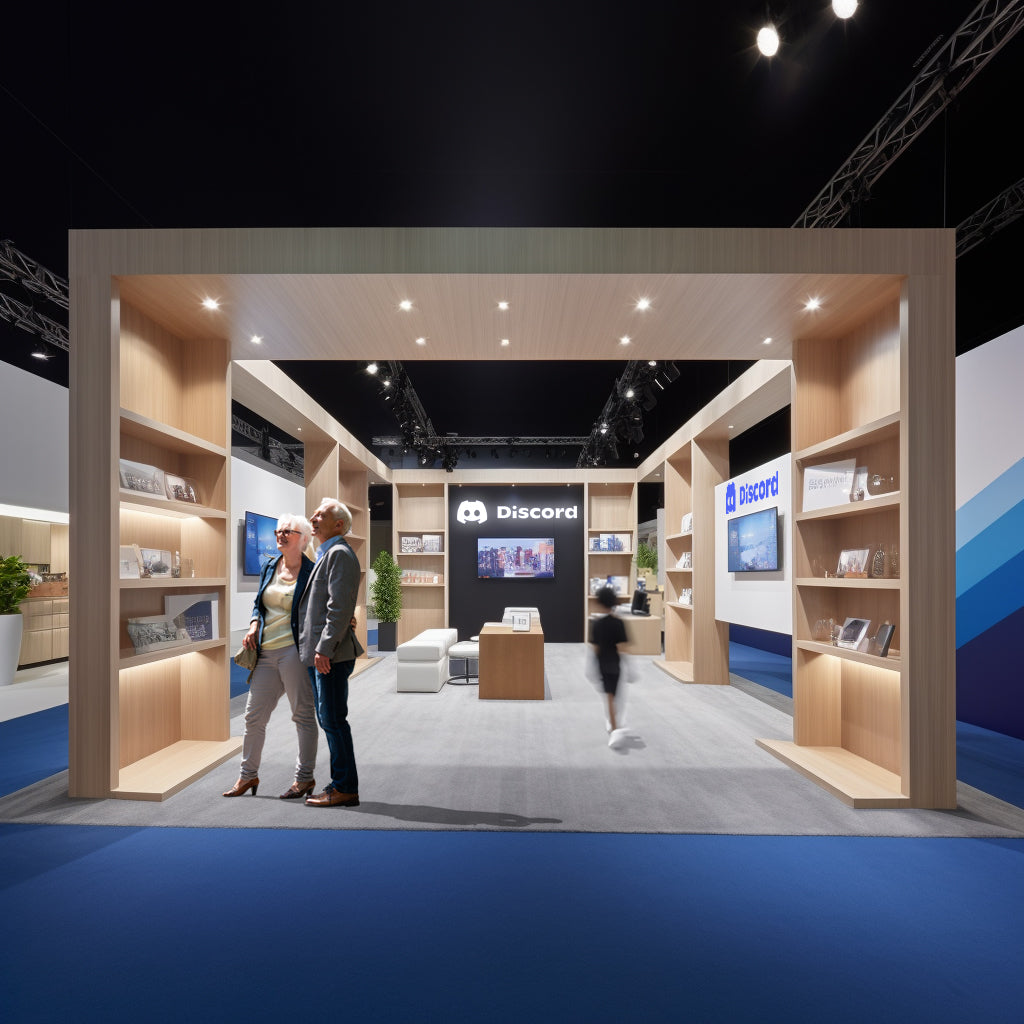 Tejava Exhibit Booth Custom 40x40ft Exhibit Booth – Antidote Design